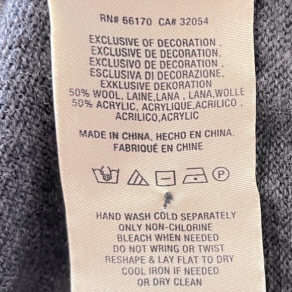 Anthropologie Angel Of The North Torie Tie Back Sweater M - Picture 8 of 8